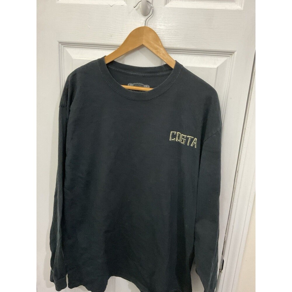 Costa Long Sleeve T-Shirt - Black, XL